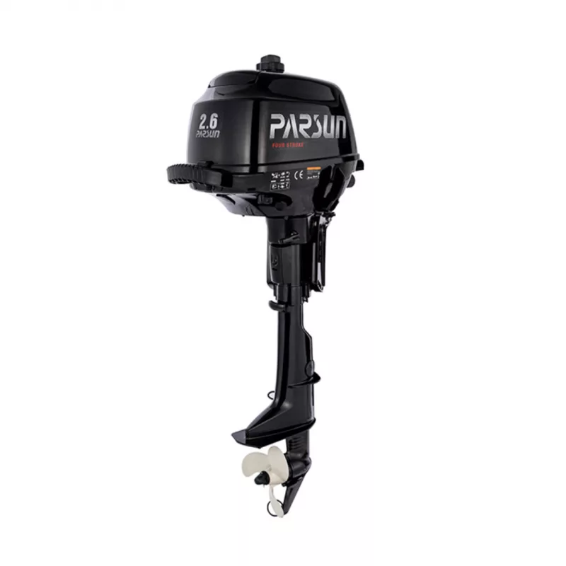 Motor fueraborda Parsun 4 tiempos 2.6HP arranque manual eje corto - Imagen 2