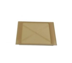 Placa separadora de escape 815932 mercruiser