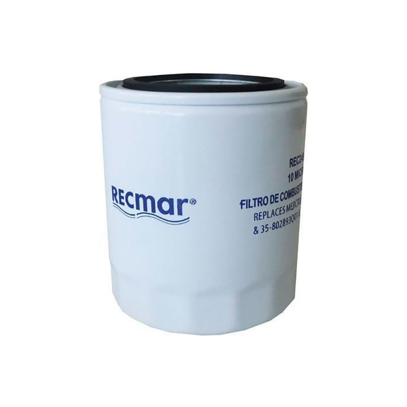 Filtro combustible separador agua V6 V8 10 micras longitud 11cm