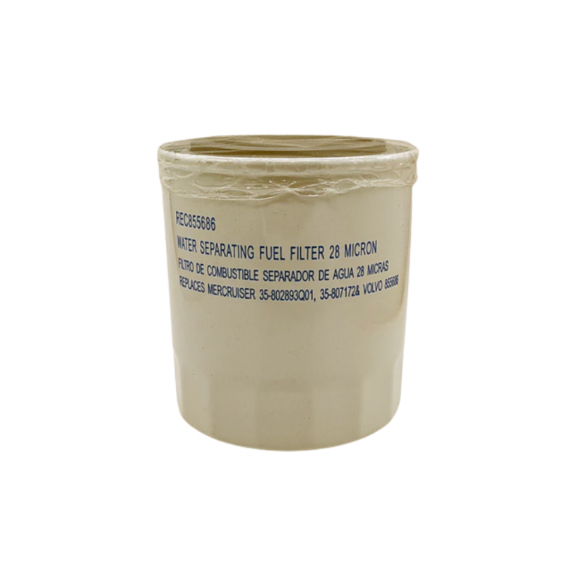 Filtro separador agua gasolina 28 micras 855686 / 35-802893Q01