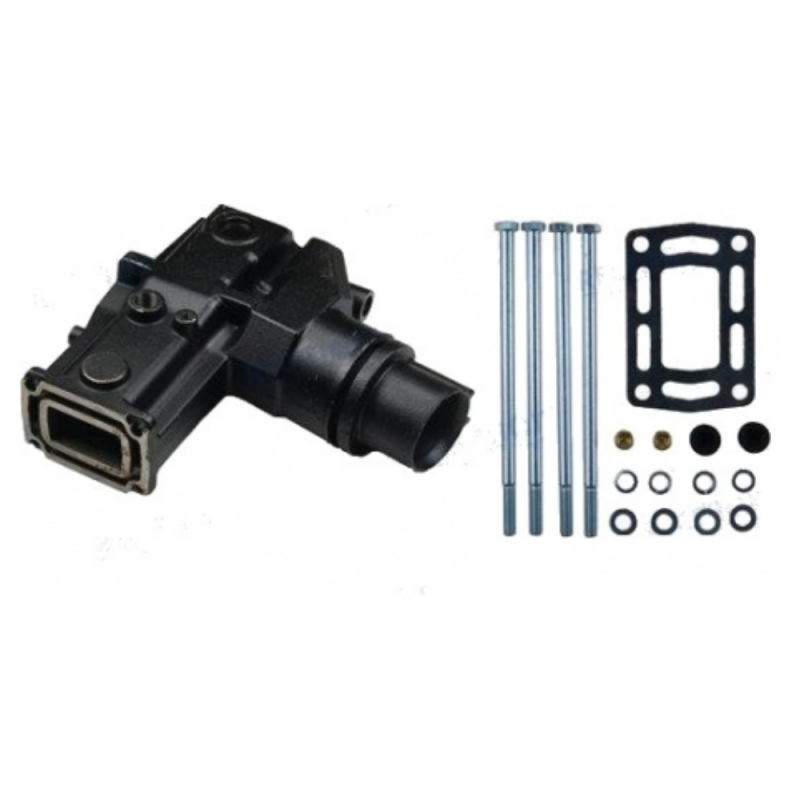 Codo escape 28.7cm volvo omc V6 V8 1993+ 3862627