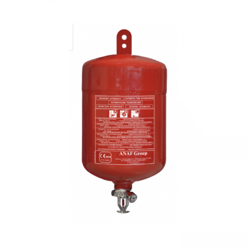 Extintor automatico polvo 6 kg