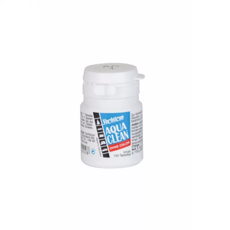 AQUA CLEAN AC 1 -SIN CLORINES- 100 TABLETAS