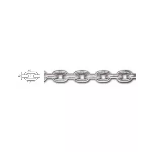 MTS. CADENA FONDEO GALVANIZADA 2mm (25mts)