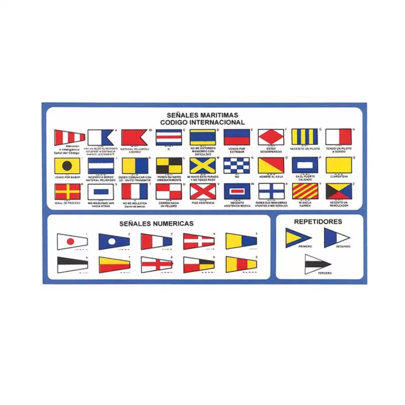CODIGO SEÑALES ADHESIVO 22x13