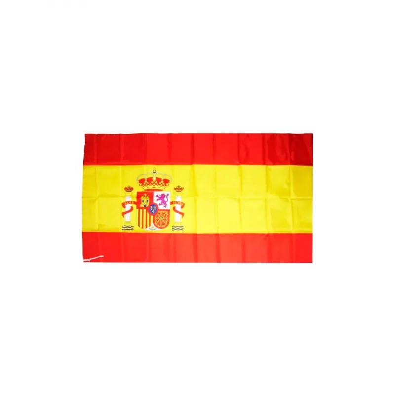 BANDERA  ESPAÑA CON ESCUDO 150*100