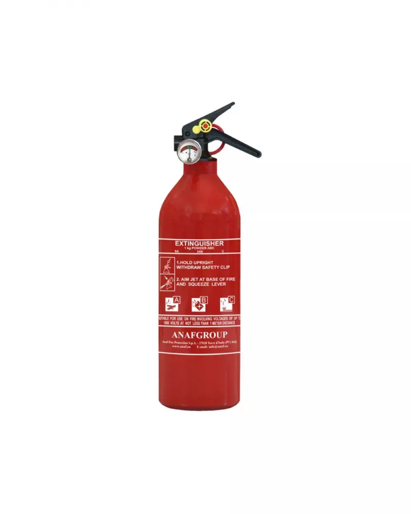 EXTINTOR POLVO ABC  1Kg.