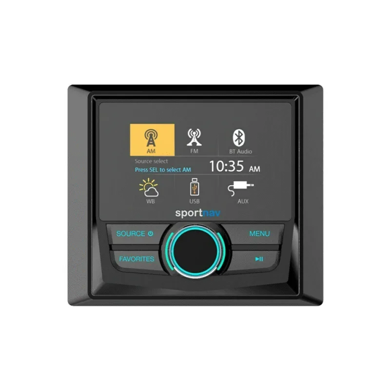 Media Center SportNav SPOH401 con pantalla TFT 3.5" color azul