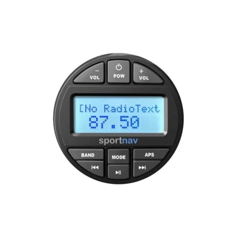 Media Center SportNav SPOH825 con Bluetooth – 12V DC / AUX IN / RCA Preamp