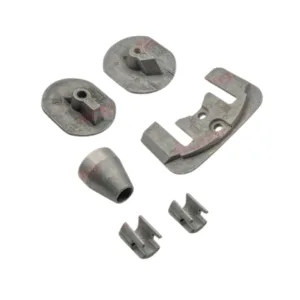Kit ánodos aluminio para motor Yanmar ZT350 / ZT370