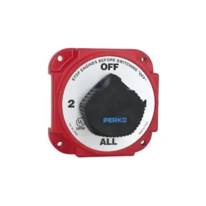 Desconectador 2 baterias 380A Perko