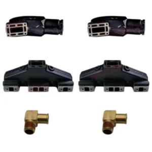 Kit codos y colectores escape Volvo penta GM AQ 5.0L/5.7 V8 305/350 1993-