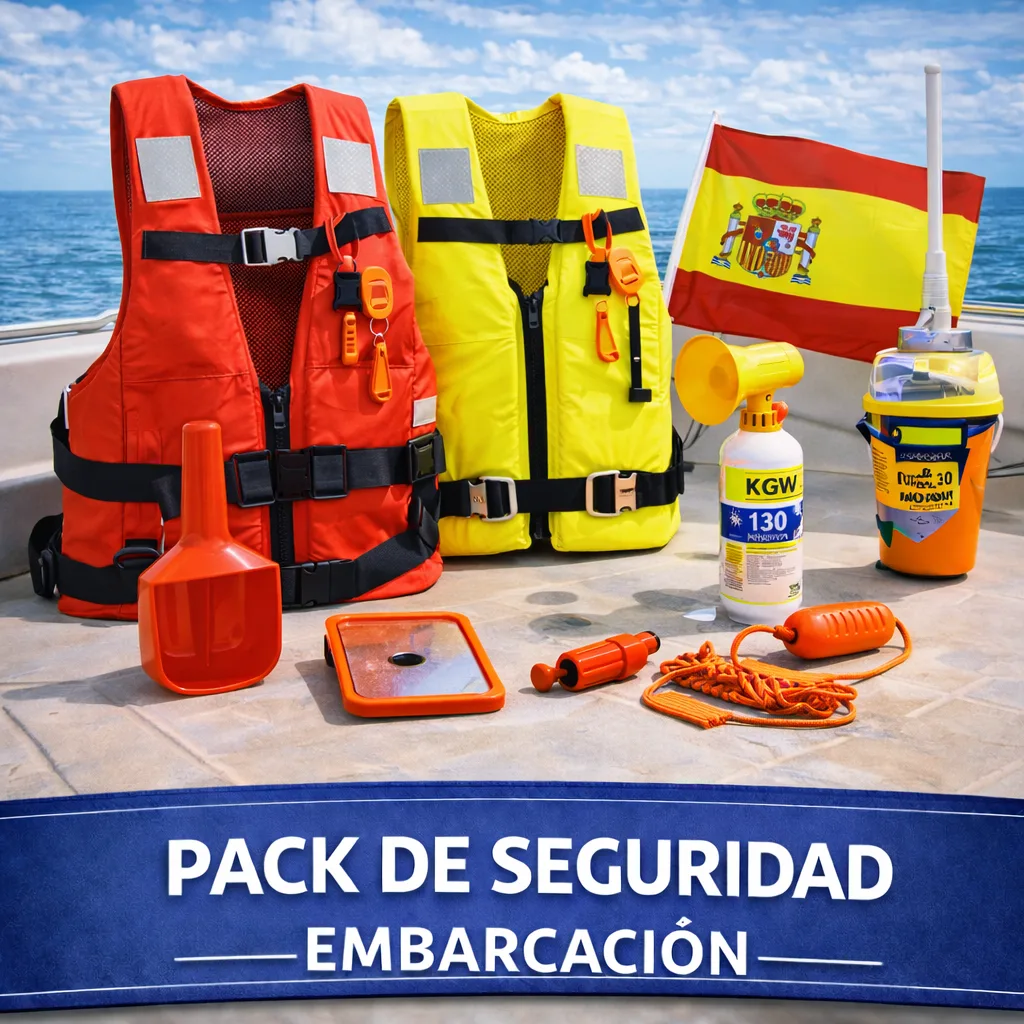 Kit de Seguridad Para Embarcaciones de Recreo