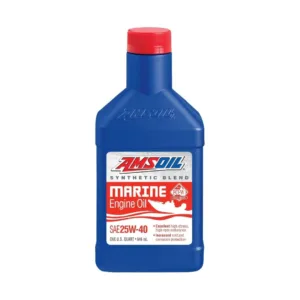 Aceite Amsoil Synthetic Marine Engine Oil 25w40 946 mL