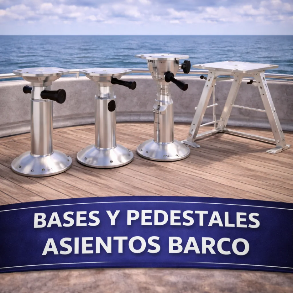 Bases y Pedestales Asientos Barco