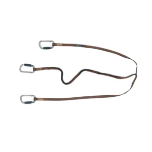 Línea de vida Estática Arnés 3 Mosquetones.