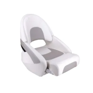 Asiento Náutico C/ Blanco-Gris ajustable