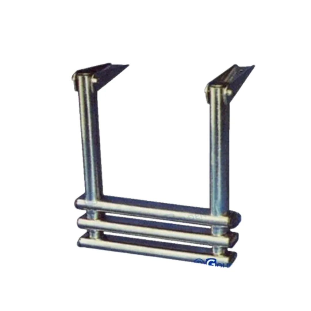 Escalera Telescópica Embarcación Inox. 2 Peldaños