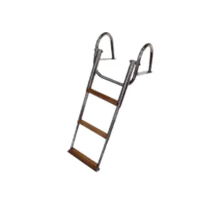 Escalera Telescópica Embarcación Inox. 3 Peldaños