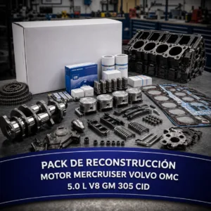 Pack de recostrucion motor Mercuiser Volvo OMC 5.0 L V8 GM 305 CID