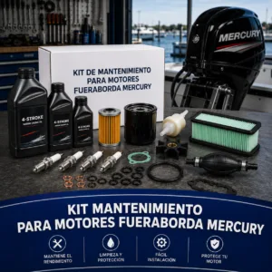 Kit mantenimiento para motores fueraborda Mercury