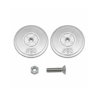 Ánodo Timón Par Ø90 mm Zinc 9002