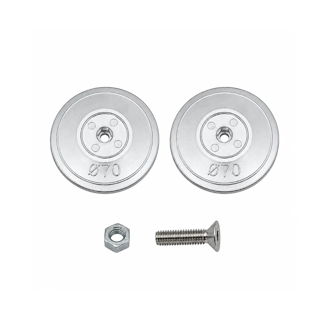Ánodo Timón Par Ø70 mm Zinc 9001