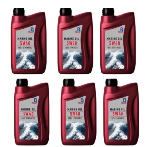Pack de Aceite Marino 5W40 100% Sintetico 1L X6 Reclube