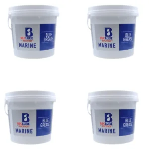 Pack de Botes Grasa Profesional Marina Azul Reclube 3.5kg X4