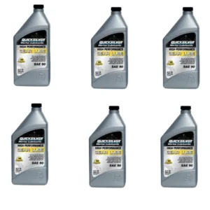 Pack de Aceite cola Engranajes High Performance Quicksilver 946ML X6 SAE 90