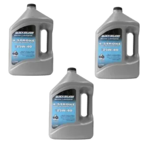 Pack de Aceite de motor intraborda / fueraborda 25w40 3.8L X3 4 tiempos Quicksilver