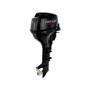 Motor fueraborda Parsun 8 HP 4T – Eje 20" – Mando remoto – Arranque eléctrico – Negro