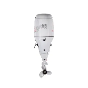 Motor fueraborda Parsun 115 HP EFI 4T – Eje 20" – Contrarrotación – Blanco
