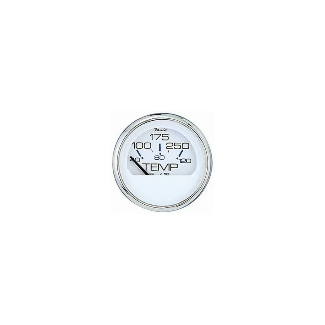 Indicador de temperatura de agua Faria 40-120 °C de 51 mm