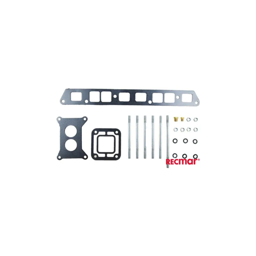 Kit montaje colector de escape para Volvo Penta 3.0L 3858870