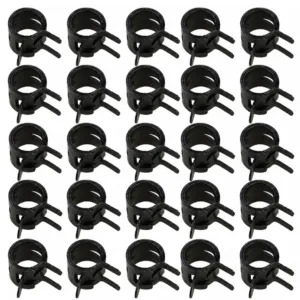 Pack 25 abrazaderas elásticas de tubo de combustible Mercury / Mariner 6–8 mm – 09401-11425