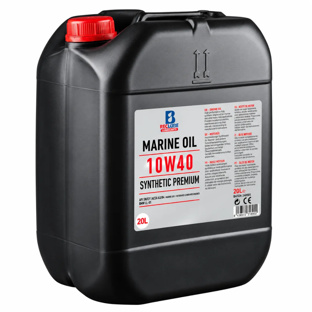 Aceite marino Reclube 10W40 20 L