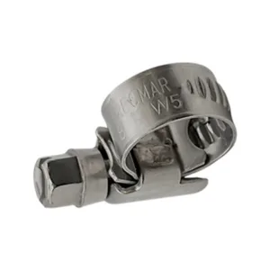 Abrazadera de Manguera Inox AISI 316 W5 – Banda 12 mm