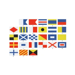 Juego de Banderas Código Internacional de Señales