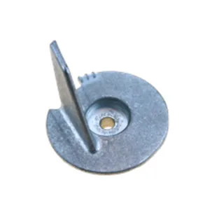 Ánodo trim tab zinc Tohatsu 25 / 30 / 40 / 50 HP, relación 1.92:1 – 853762