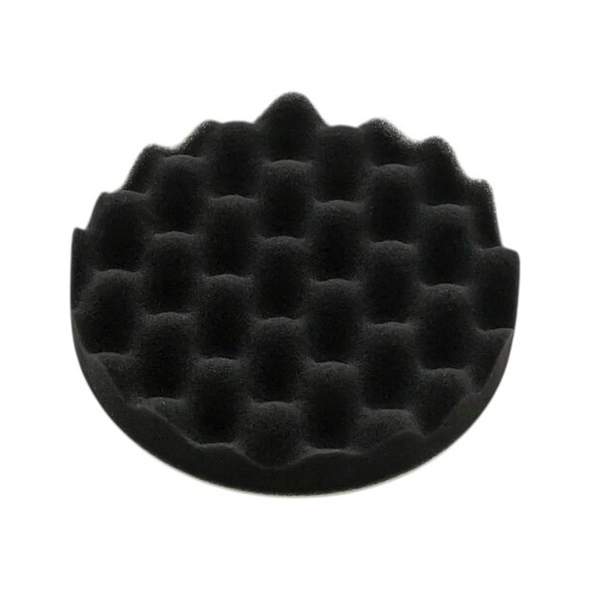 Kit 2 almohadillas de acabado Tbrite espuma negra ondulada 150 mm