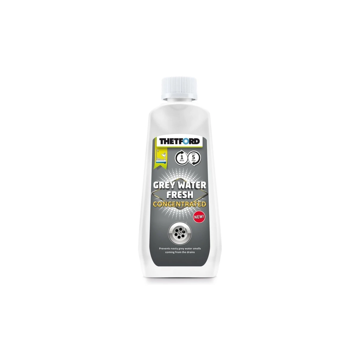 Limpiador de desagües Thetford Grey Water Fresh Concentrado 750 ml