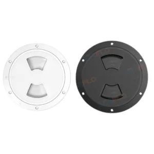 Tapa de registro circular SEAFLO - blanca o negra