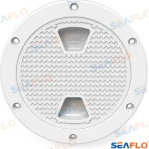 Tapa de registro circular SEAFLO blanca