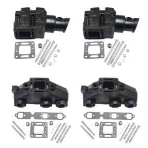 Kit codos y colectores escape Mercruiser GM 4.3L V6 LX 1987+ Barr Marine USA
